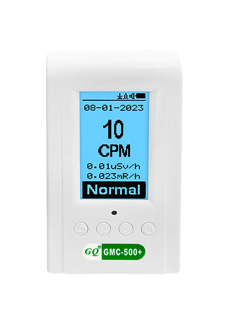 GMC-500+ (Plus) Geiger Counter Nuclear Radiation Detector Beta Gamma X-Ray  Dosimeter – GQ Electronics LLC