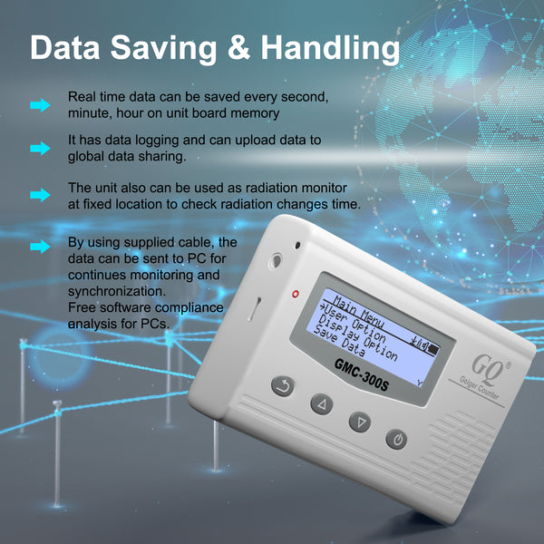 GMC-300S GQ GMC-300S Digital Nuclear Radiation Detector