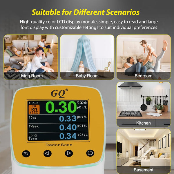 RadonScan GQ RadonScan Radon Gas Monitor