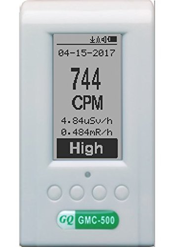 GQ GMC-500 Geiger Counter Radiation Detector Beta Gamma X-Ray Dosimeter