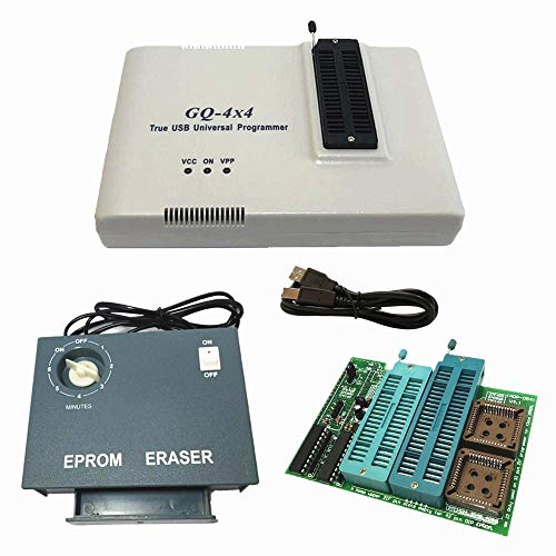 PRG-113 GQ-4X4 Willem Programmer+ ADP-054 16 Bit EPROM40/42pin+Tool-007 UV Eraser, Support W25Q256, MX29F1615