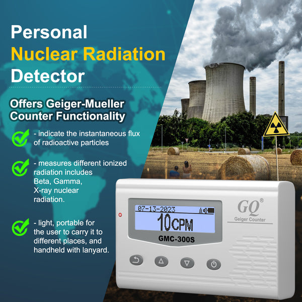GMC-300S GQ GMC-300S Digital Nuclear Radiation Detector