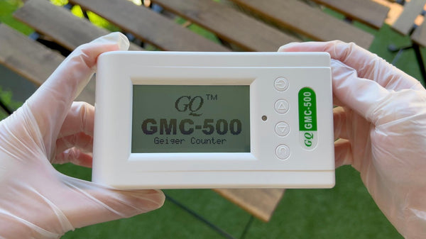 GQ GMC-500 Geiger Counter Radiation Detector Beta Gamma X-Ray Dosimeter