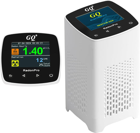 RadonPro 2-in-1 Radon Gas and Radiation Monitor