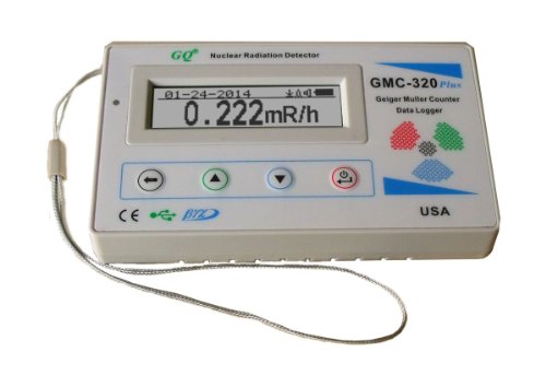GQ GMC-320S Digital Nuclear Radiation Detector Monitor Meter Geiger Counter  Radiation Dosimeter