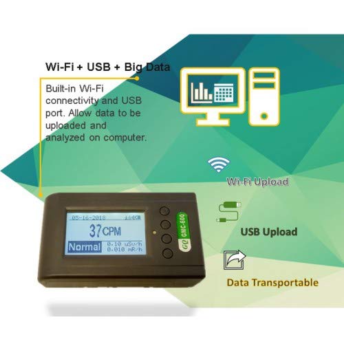 GQ GMC-500 Geiger Counter Nuclear Radiation Detector Beta Gamma X-Ray Dosimeter - Walmart