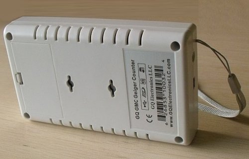 Back of GQ GMC Geiger Counter